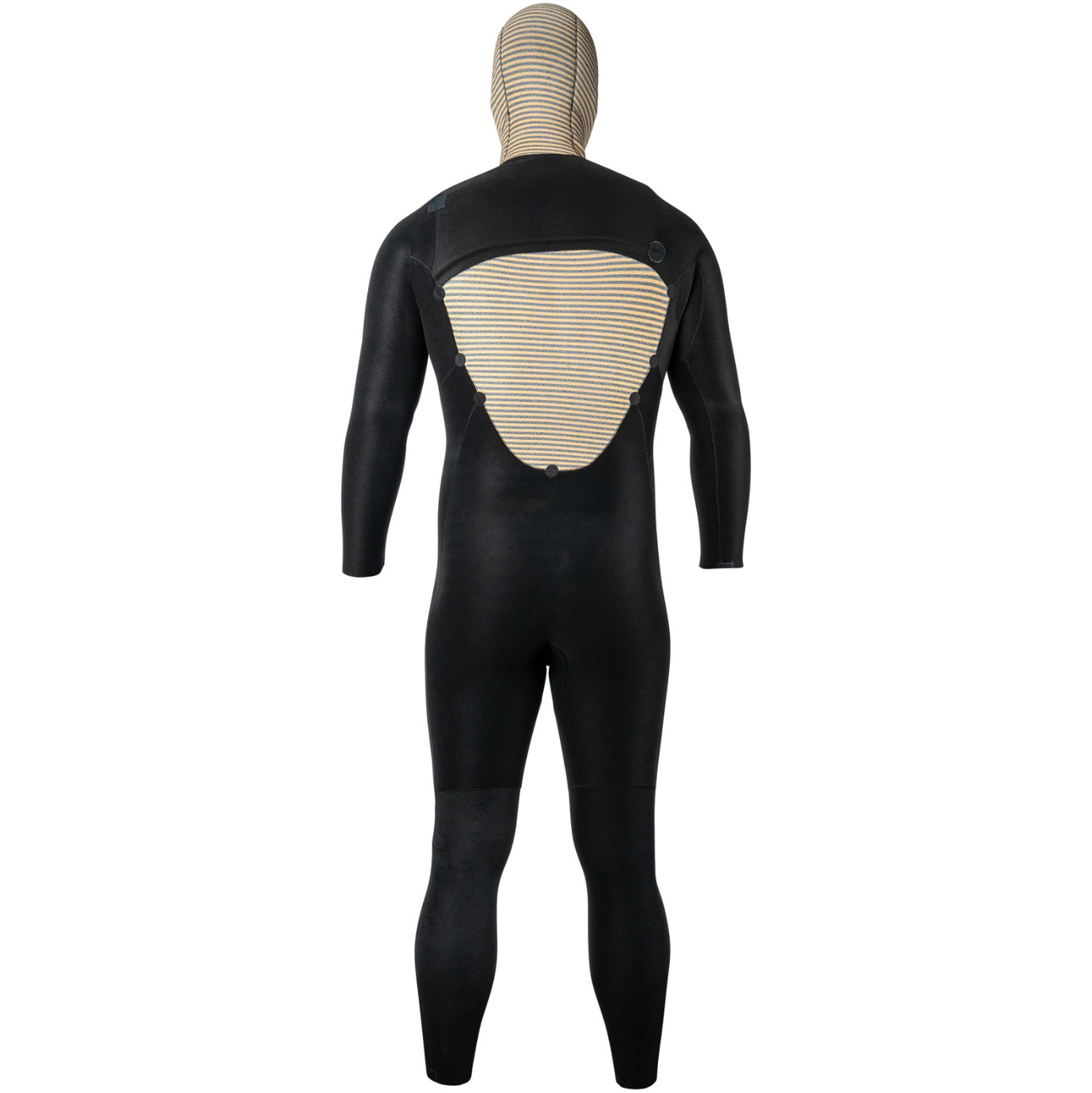 2026 Xcel Mens Axis 5/4mm Hooded Chest Zip Wetsuit ME54ZAH5 - Black
